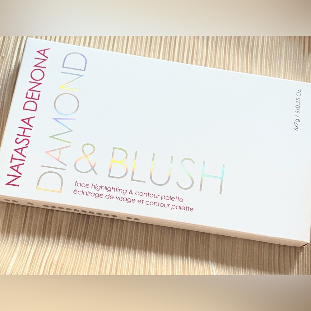 Natasha Denona Diamond & Blush Face Palette 01 DARYA 6 SHADES X .25 oz